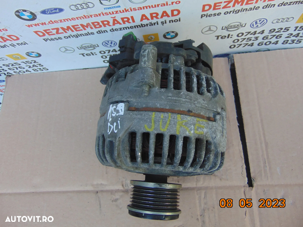 Alternator nissan qashqai 1.5 valeo juke cube renault megane j10 dacia duster logan mcv sandero scenic kangoo - 2