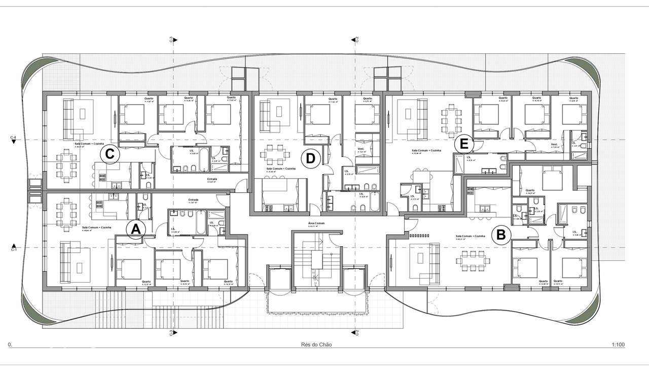 Apartamento T3 de Luxo em Fraião Braga-26