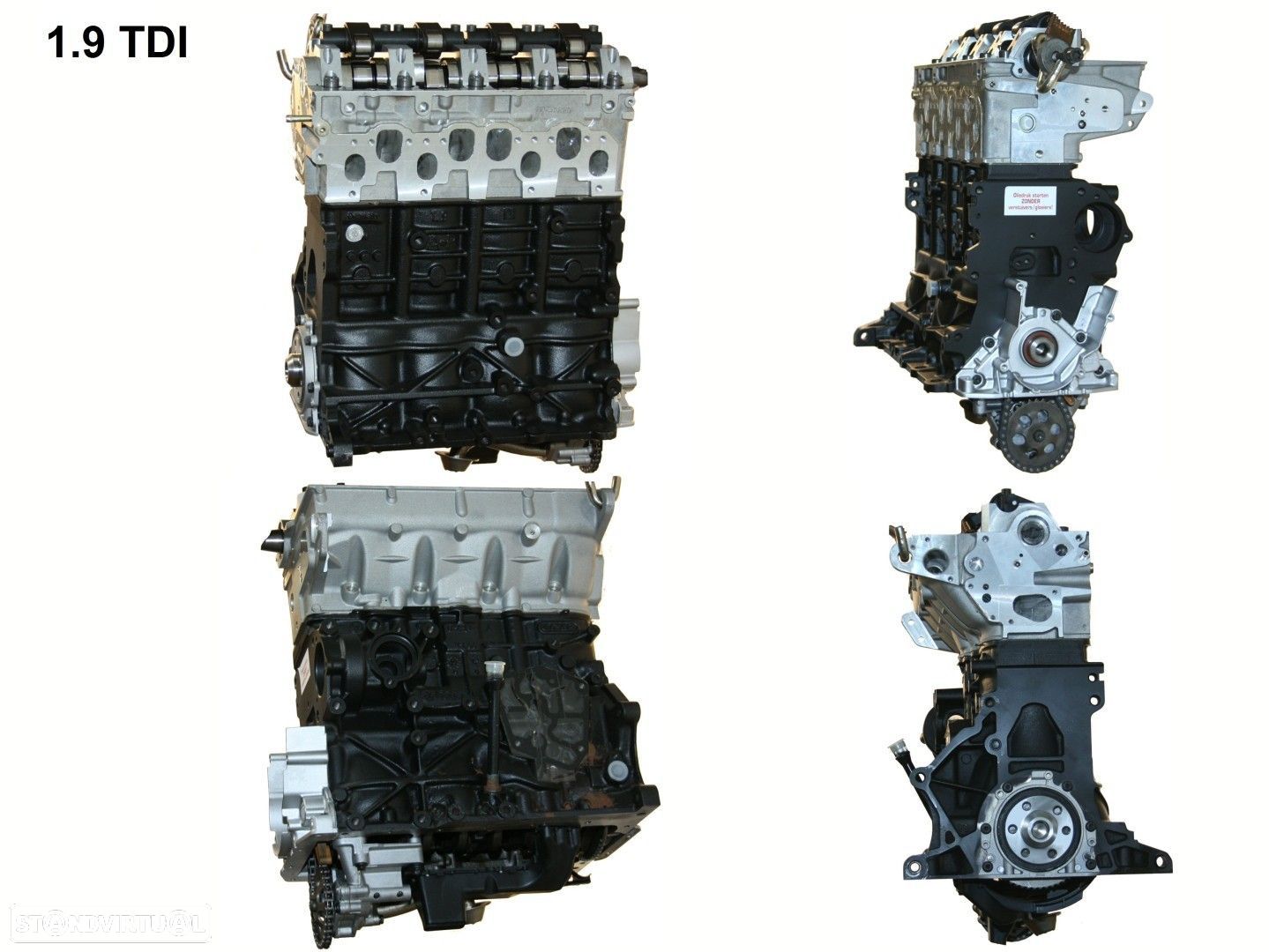 Motor  Reconstruído SKODA ROOMSTER 1.9 TDI AXR - 1