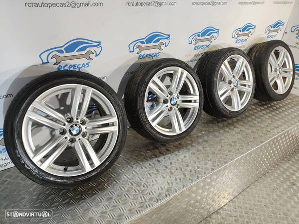 JANTES ORIGINAIS BMW SERIE 1 F21 PACK M STYLE 386M 18 POLEGADAS 7,5J 8J ET45 ET52 7845852 7845853 - 3