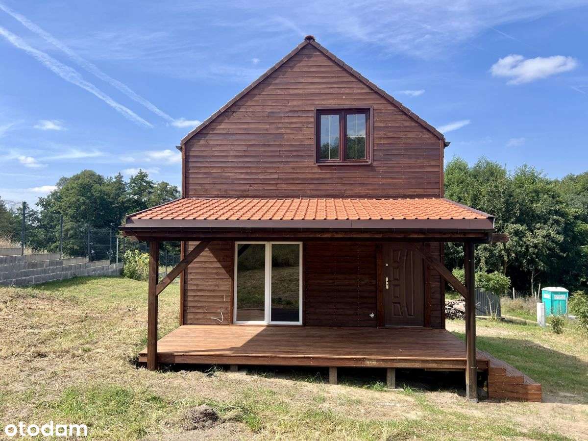 Nowy dom 70 m2 przy jeziorze, działka własnościowa-10