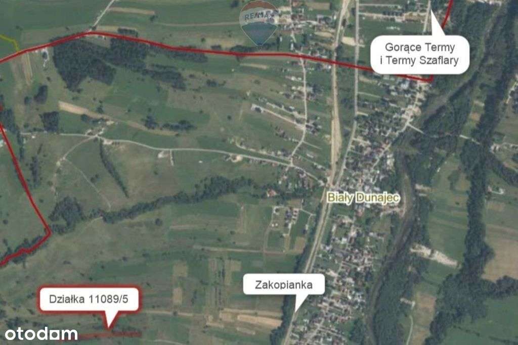 Działka rolna widokowa Biały Dunajec - Pełny obrazek: 4/11