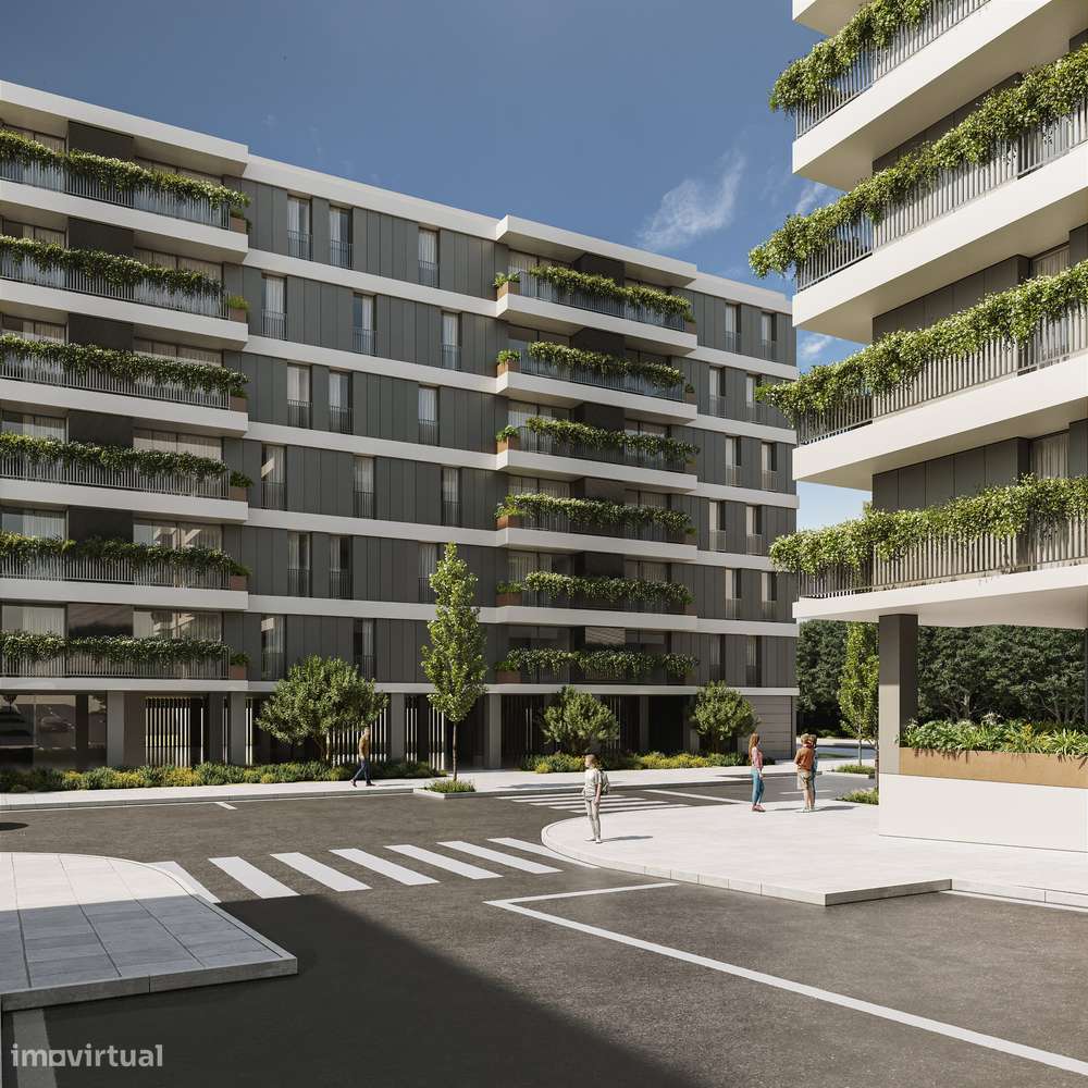 Apartamento T1 + 1, em construção, no empreendimento Oporto Plaza - Grande imagem: 3/10