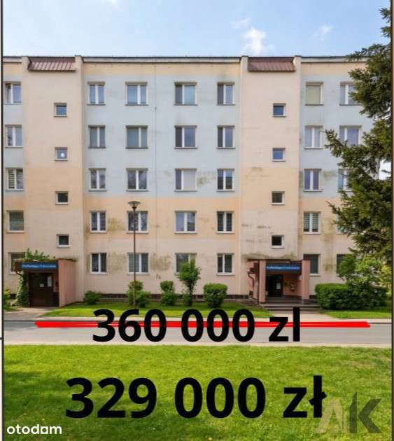 Nowa Cena! mieszkanie 60m2 z dużym balkonem!