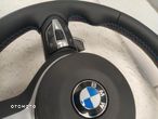 BMW F10 F11 F20 F30 KIEROWNICA MULTIFUNKCYJNA AIRBAG ŁOPATKI NIEBIESKO CZERWONA NIĆ NOWA - 7