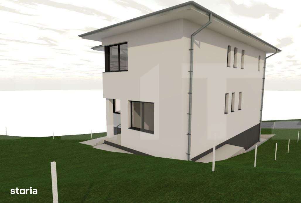 EXCLUSIVITATE! Teren cu autozitatie casa, 600 mp,regim D+P+E, zona Cam - Imagine principală: 4/5