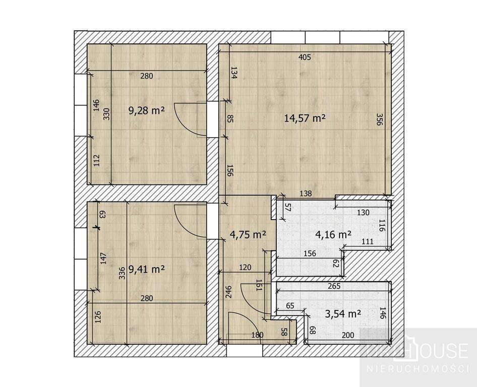 3 pokojowe mieszkanie 44 m2, ul. Bronowicka-19
