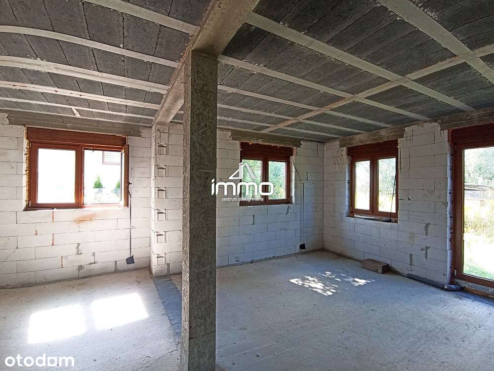 Krzeczyn - FUNKCJONALNY DOM - stan surowy zamkniety  - OCIEPLONY !-5