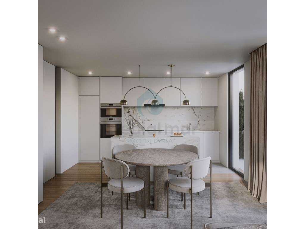 Fabuloso T1+1 no Edifício Douro Mar, Canidelo-13