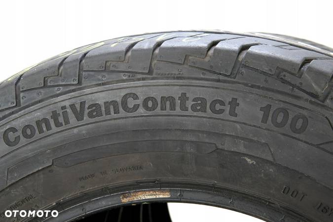 215/65R16C Continental CONTIVANCONTACT 100 109/107T 7,5-8mm 2021R DK256A - 8