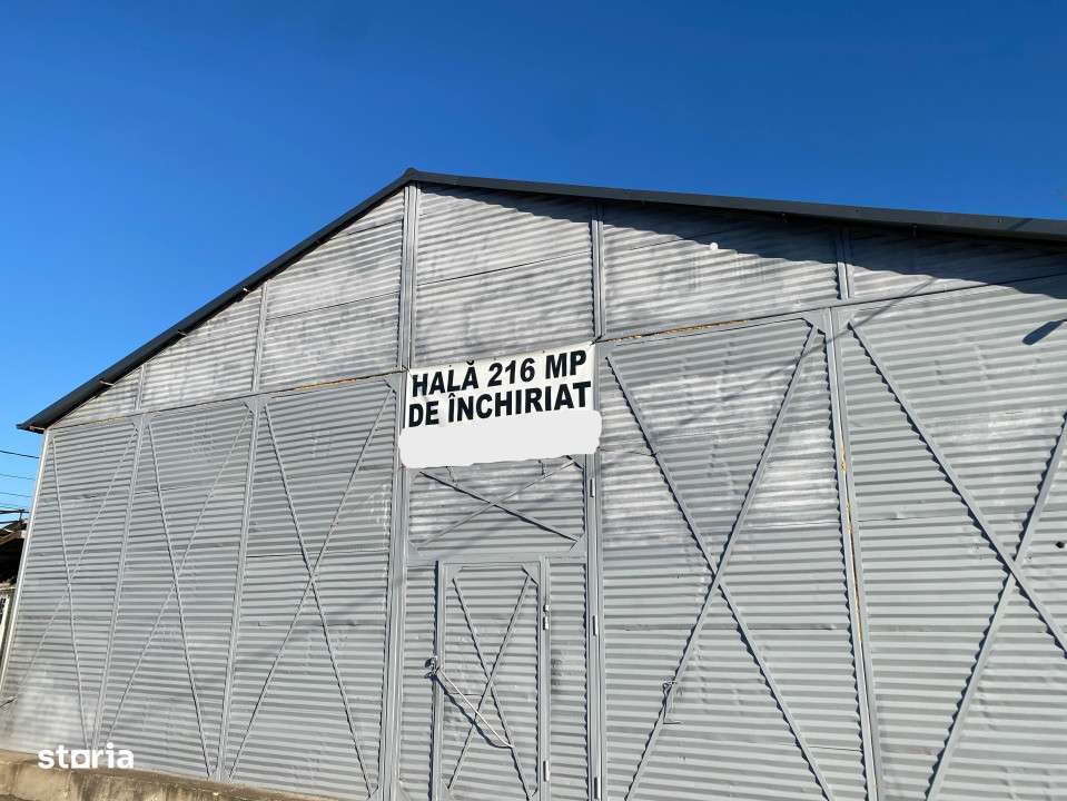 Hala/Depozit/Spatiu industrial/comercial de inchiriat - 216 MP, Husi, - Imagine principală: 5/6