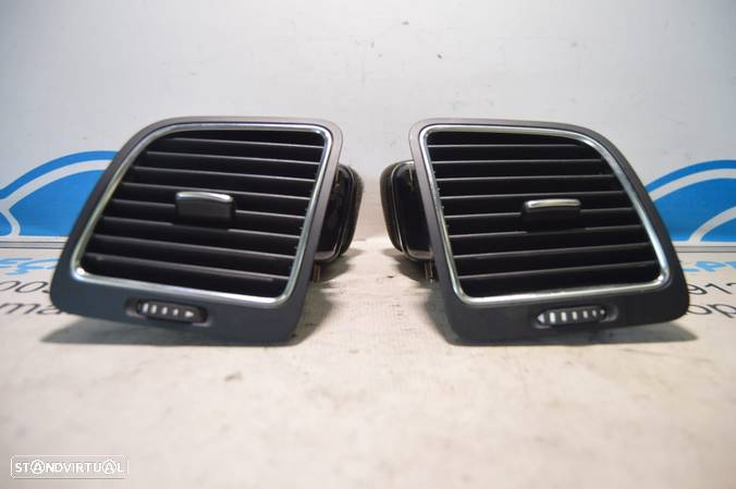 GRELHA GRELHAS VENTILAÇÃO SAIDAS AR CONDICIONADO SOFAGEM CHAUFFAGE VW VOLKSWAGEN 7N0819703D 7N0819703 80V0400 208717 7N0819704D 7N0819704 80V0380 210029 VW VOLKSWAGEN SHARAN 7N 2.0 TDI 140CV CFF CFFB - 4