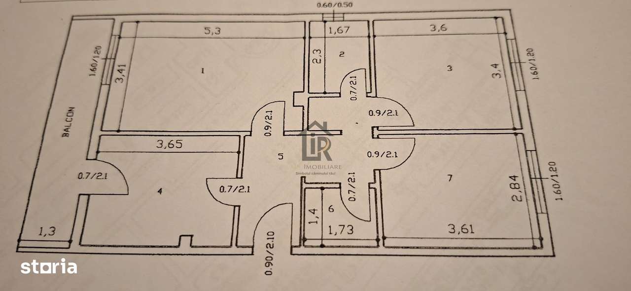 Apartament 3 camere decomandat- Nicolina -Iasi-3