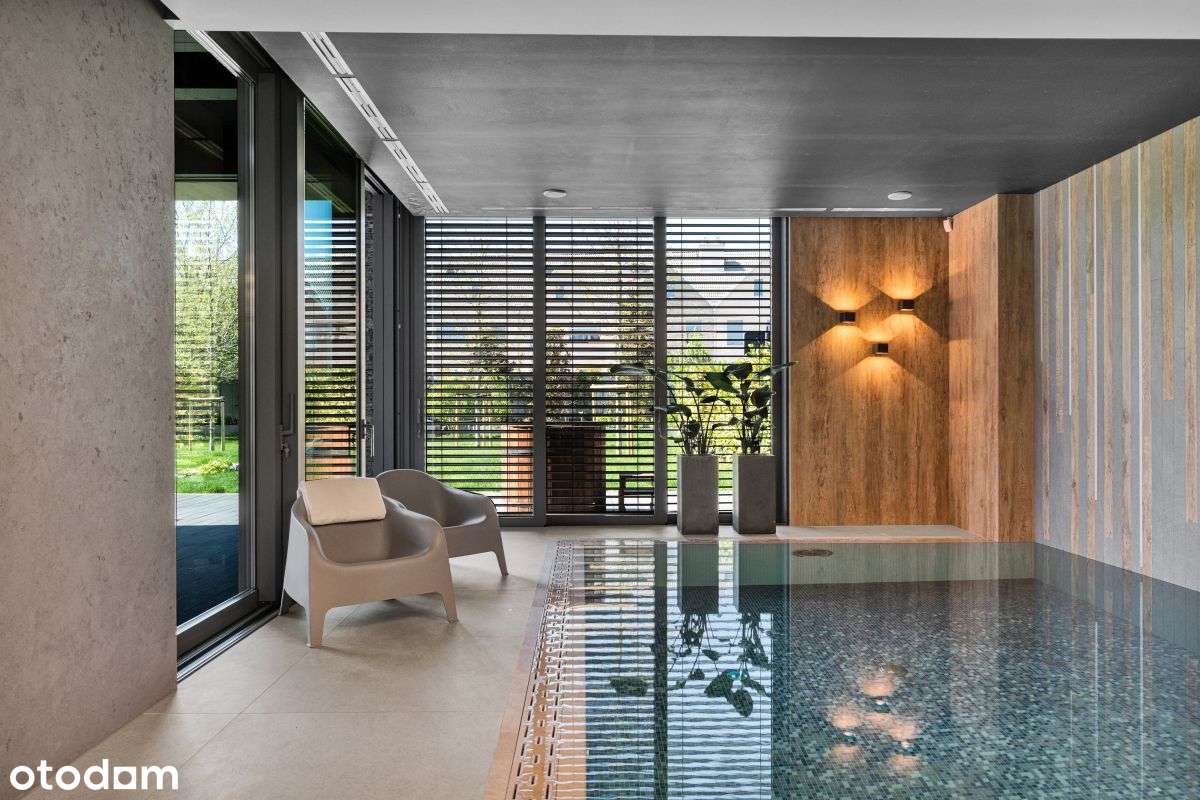 Dom, 8 pok. – Rezydencja z basenem, sauną, fitness | Smart Home | Działka 2000 m2