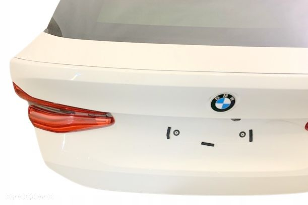 BMW 6 GT G32 Klapa Tył Biała Kod Lakier 300 Alpenweiss Kompletna Stop Lotka - 2