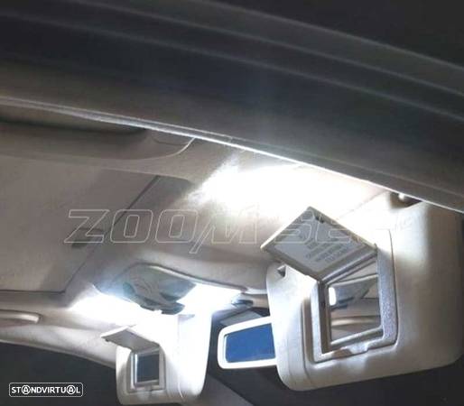 KIT COMPLETO DE 25 LÂMPADAS LED INTERIOR PARA MERCEDES CLS C218 W218 CLS350 CLS500 CLS550 CLS63 AMG - 6