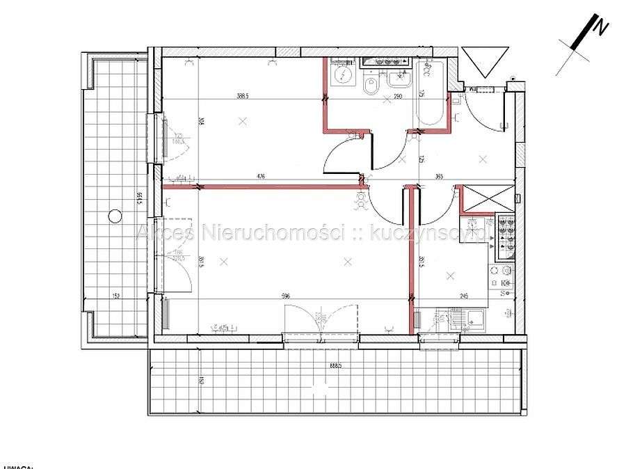 Mieszkanie, 52,80 m², Warszawa-1