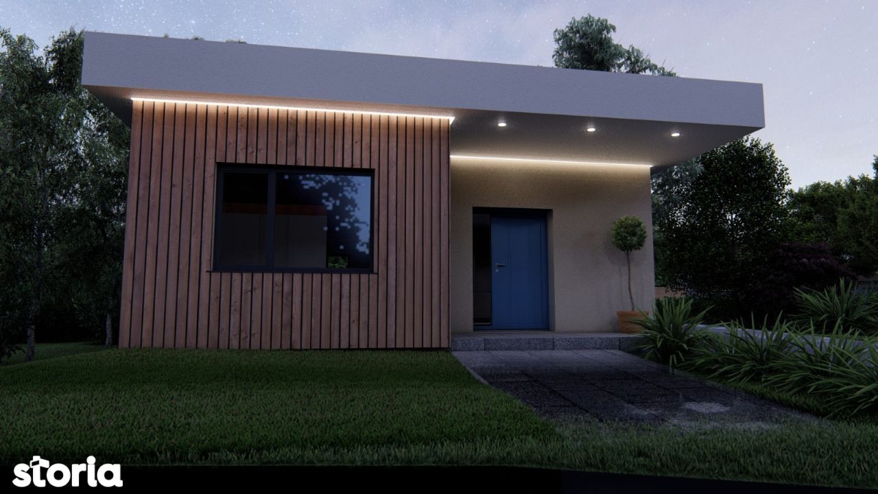 Casa Individuala 3 camere | Independenta Energetica | 80 mp | Dragșina