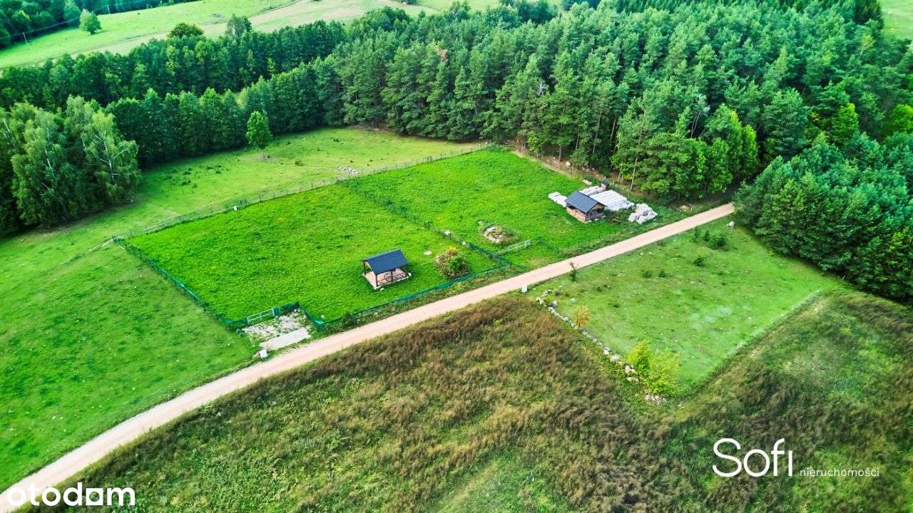 Suwalski Park Krajobrazowy! Piękna PODWÓJNA  działka z Pozw. na Bud.!-13