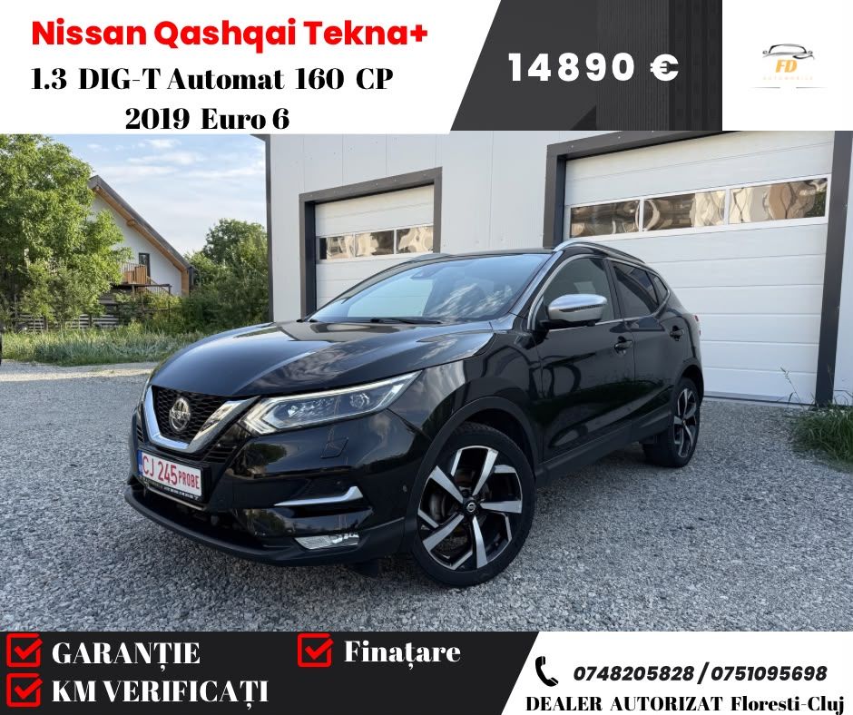 Nissan Qashqai II [2013 - 2021] 1.3 DIG-T DCT TEKNA+ 2019