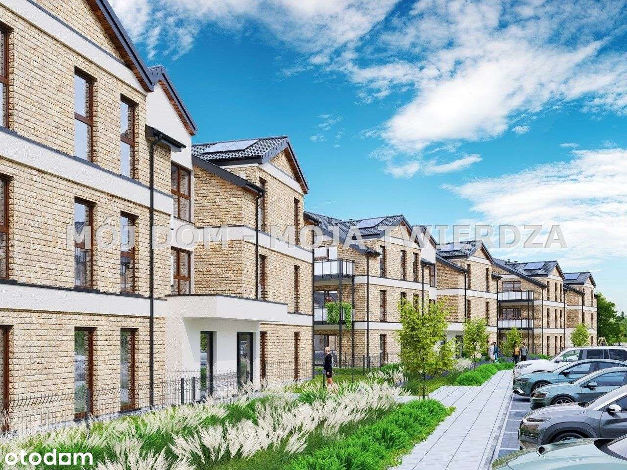 3-pokojowe mieszkanie w ekologicznym osiedlu z pompą ciepła — Zawada - Pełny obrazek: 4/8