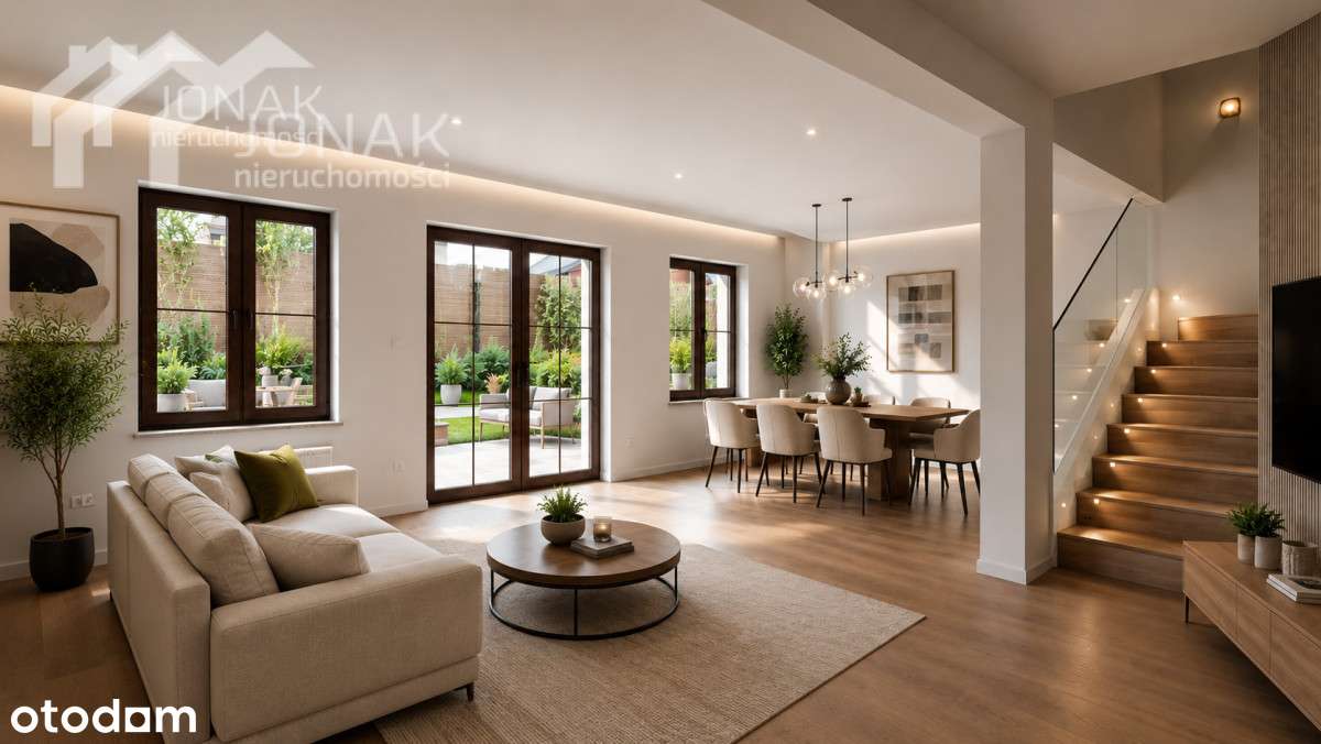 Dom 125 m² wykończony pod klucz z Pompa ciepła