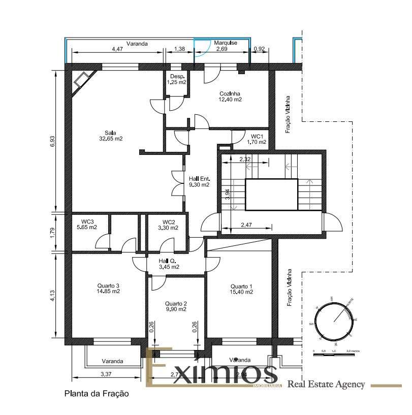 Apartamento T3, em Baguim do Monte-26