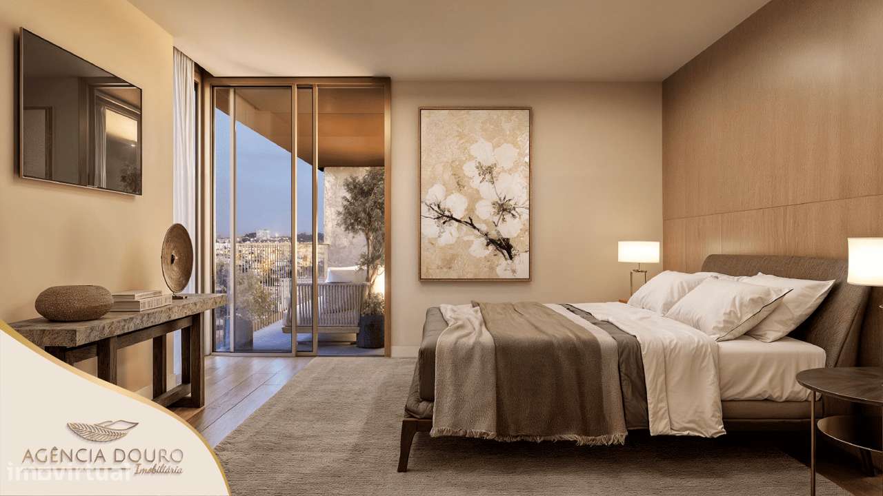 Apartamento T4 com varanda em Matosinhos Sul-5