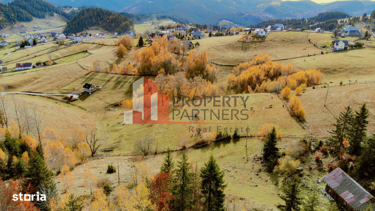 Teren cu PUZ aprobat Fundata / priveliste superba-7