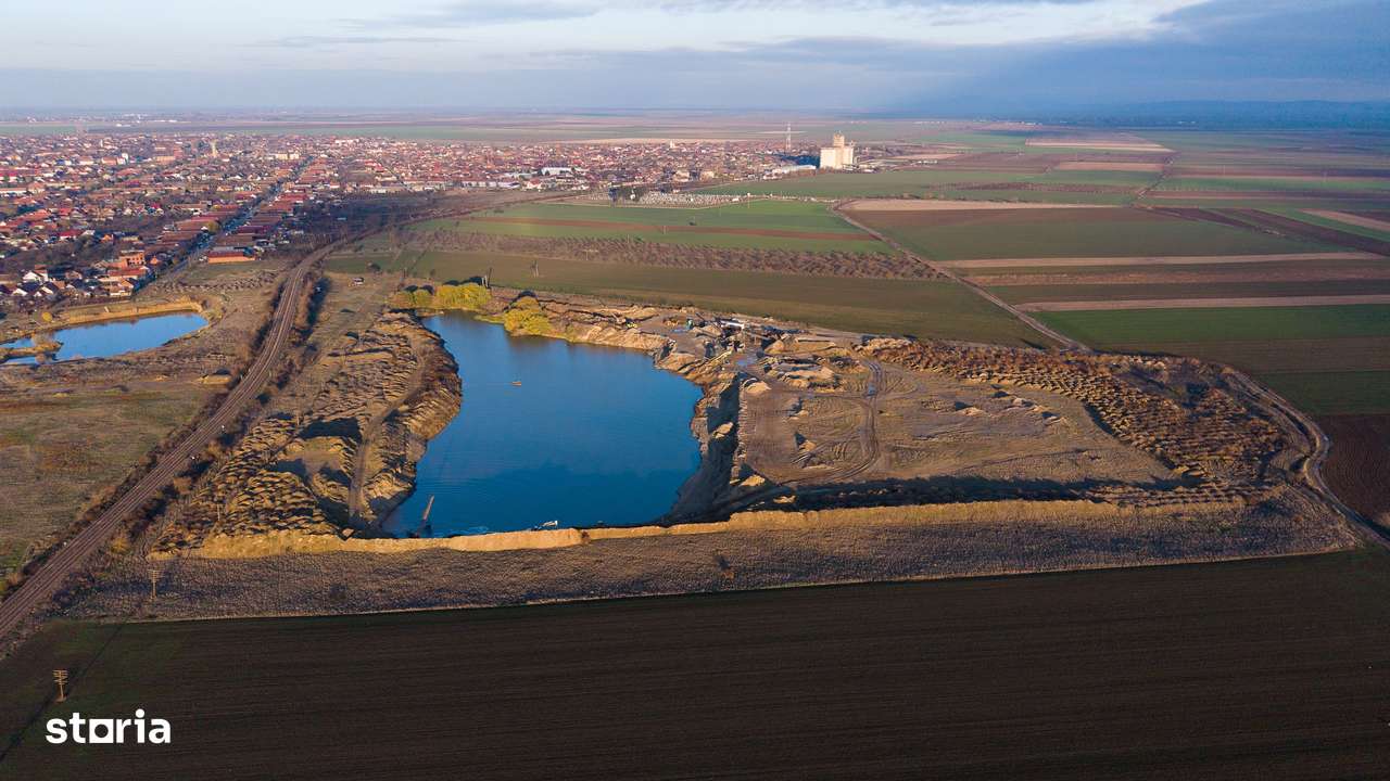 Balastieră în județul Arad cu teren de 12.5 ha - Imagine principală: 2/15