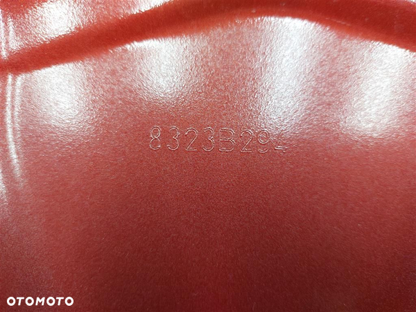Klapa tył tylna Volvo XC40 CZERWONA 2017- - 5