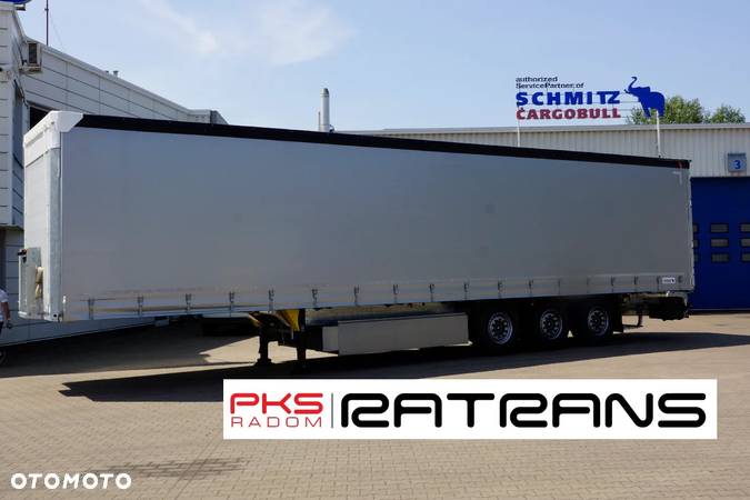 Schmitz Cargobull Schmitz Cargobull SCS 24 /L -1362E Firana Firanka+kosz na palety srebrna CODE XL Podnoszona oś Multilock , Dostępna od ręki !!!, - 1