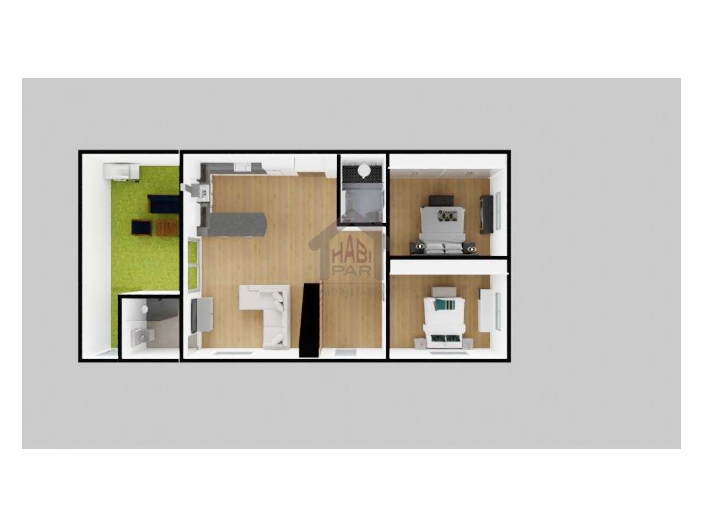 Moradia T2 para Recuperar - Excelente Oportunidade de Investimento - Grande imagem: 4/6