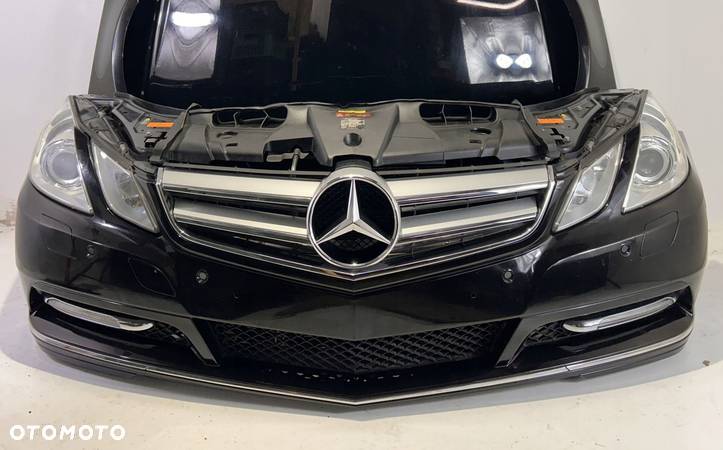 MERCEDES E KLASA W207 ZDERZAK GRILL PRZÓD PRZEDNI KOMPLETNY - 1