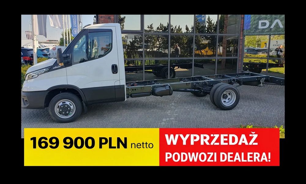 Iveco 50C18 Wyprzedaż podwozi DEALERA – ceny BEZ POWTÓRKI!