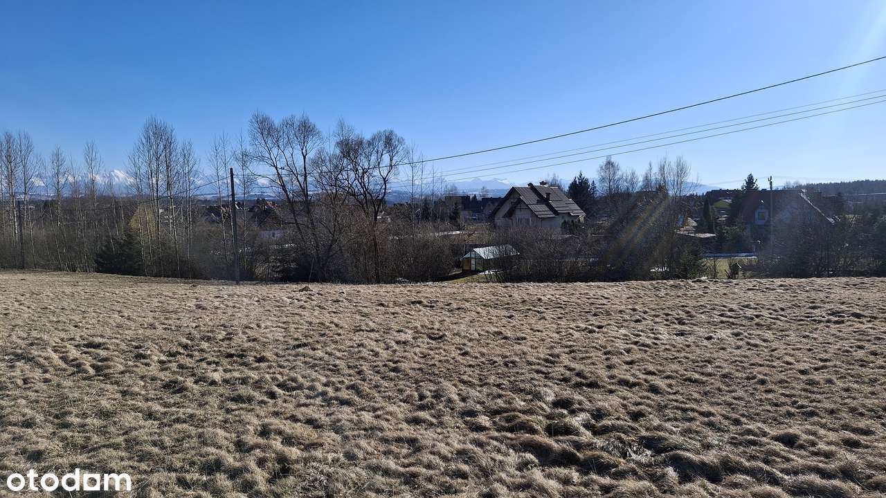 Inwestycyjna działka w Nowym Targu