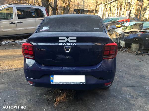 Dezmembrez Dacia Logan 2 facelift 1.0 benzina albastru 2018 - 5