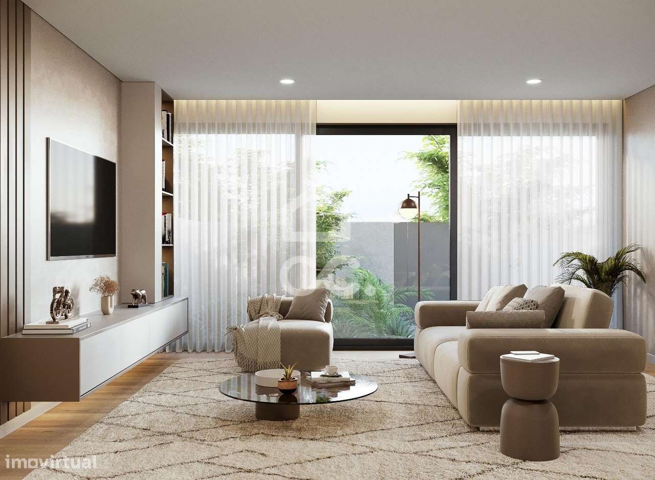 Moradia T3+1 nova, com jardim e terraço, em condomínio privativo com p - Grande imagem: 5/48