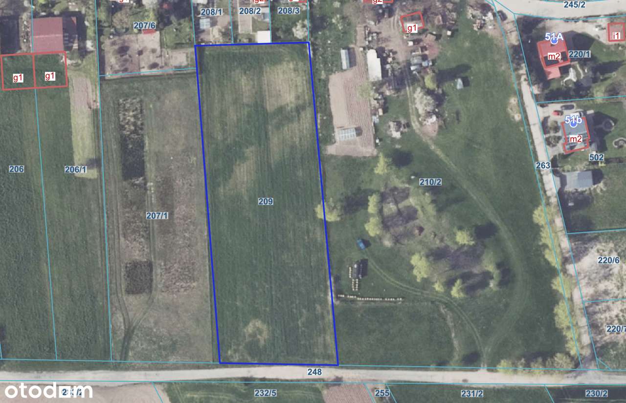 Duża działka objęta MPZP-4