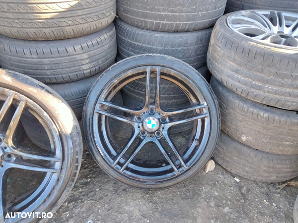 Jante originale Style 313 BMW seria 3, 2 dimensiuni 8Jx19 ET37 9JX19 ET39 + anvelope stare buna, dimensiuni 255/35R19 si 225/35R19 - 3