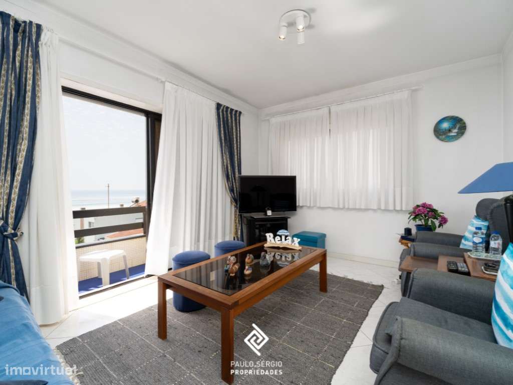 T2 na segunda linha de mar em Espinho com deslumbrante vista mar.-6