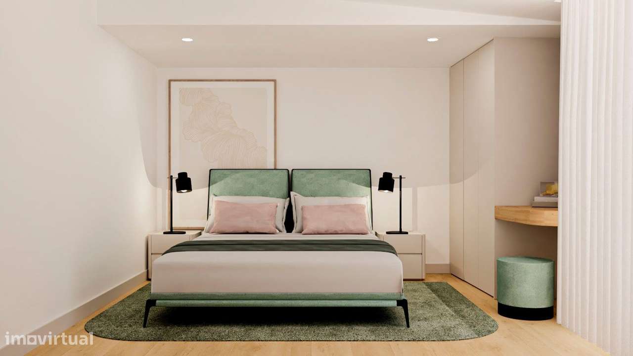 APARTAMENTO T2 Duplex  com terraço novo, Situado no Bairro Novo, ju...-7