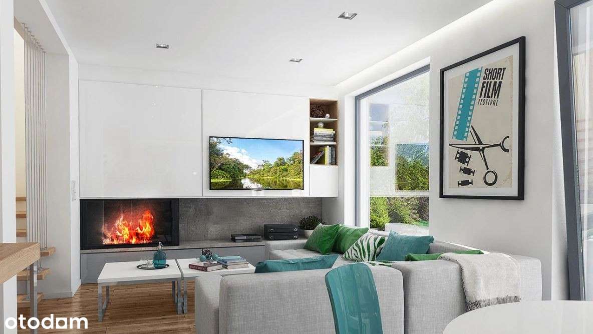 Przytulna połowa bliźniaka 5 pokojowy Bojano-8