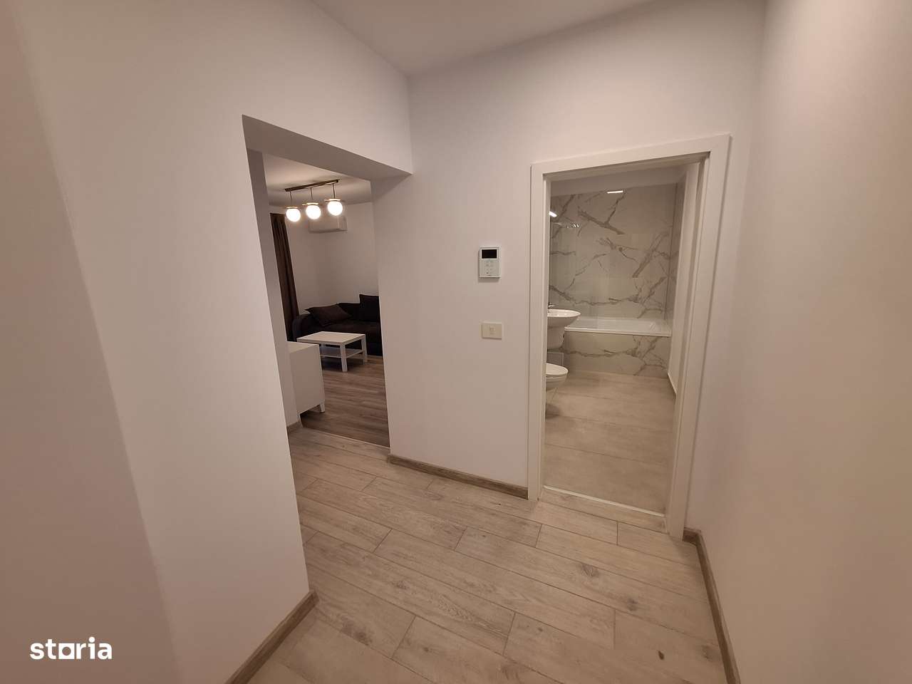 380 euro!!!Ap.cu 1 camera bloc nou + loc de parcare Calea Aradului-OMV - Imagine principală: 5/8