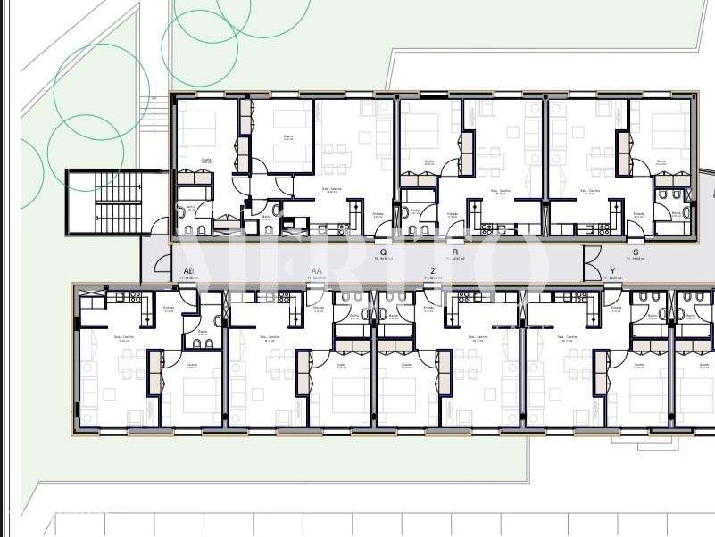 Apartamentos T1 e T2 novos muito perto do centro. - Grande imagem: 2/13