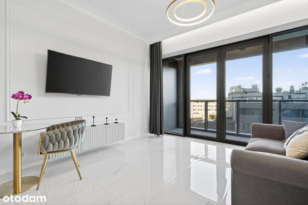 Stylowa kawalerka z balkonem w Hanza Tower! - Pełny obrazek: 3/20