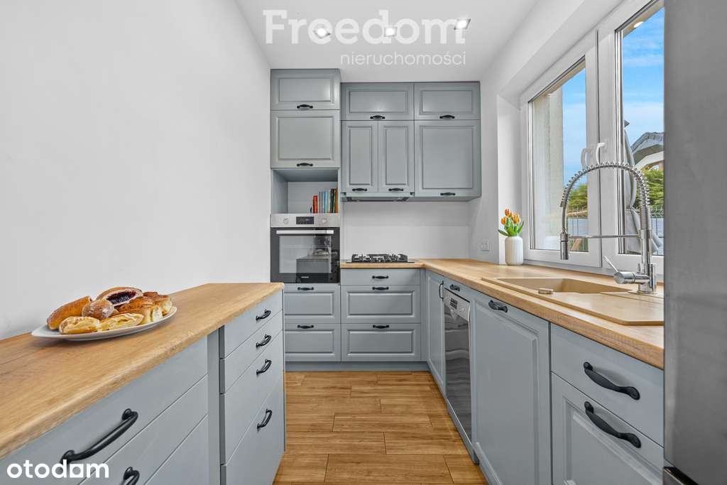 Słoneczny segment z ogródkiem i garażem pod lasem! - Pełny obrazek: 4/19