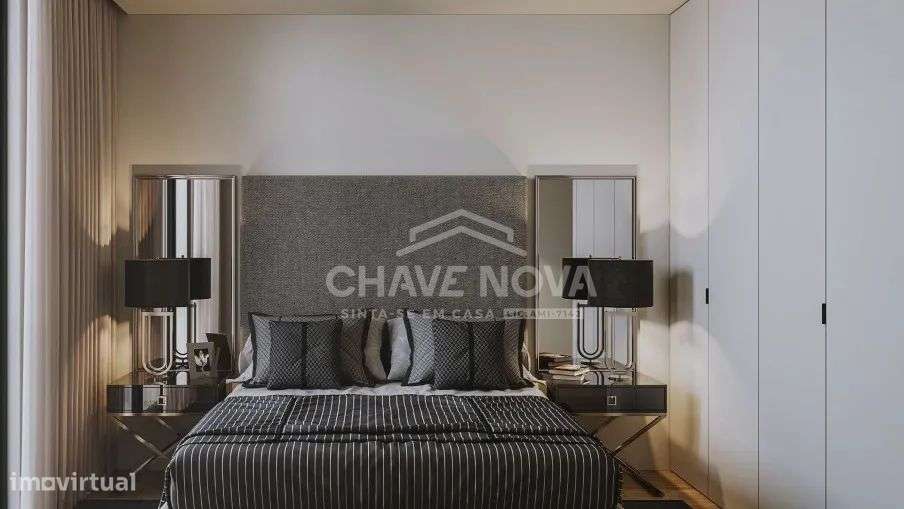 T1 Novo c/Campo de Padel e Jardim em Canidelo - Grande imagem: 4/16