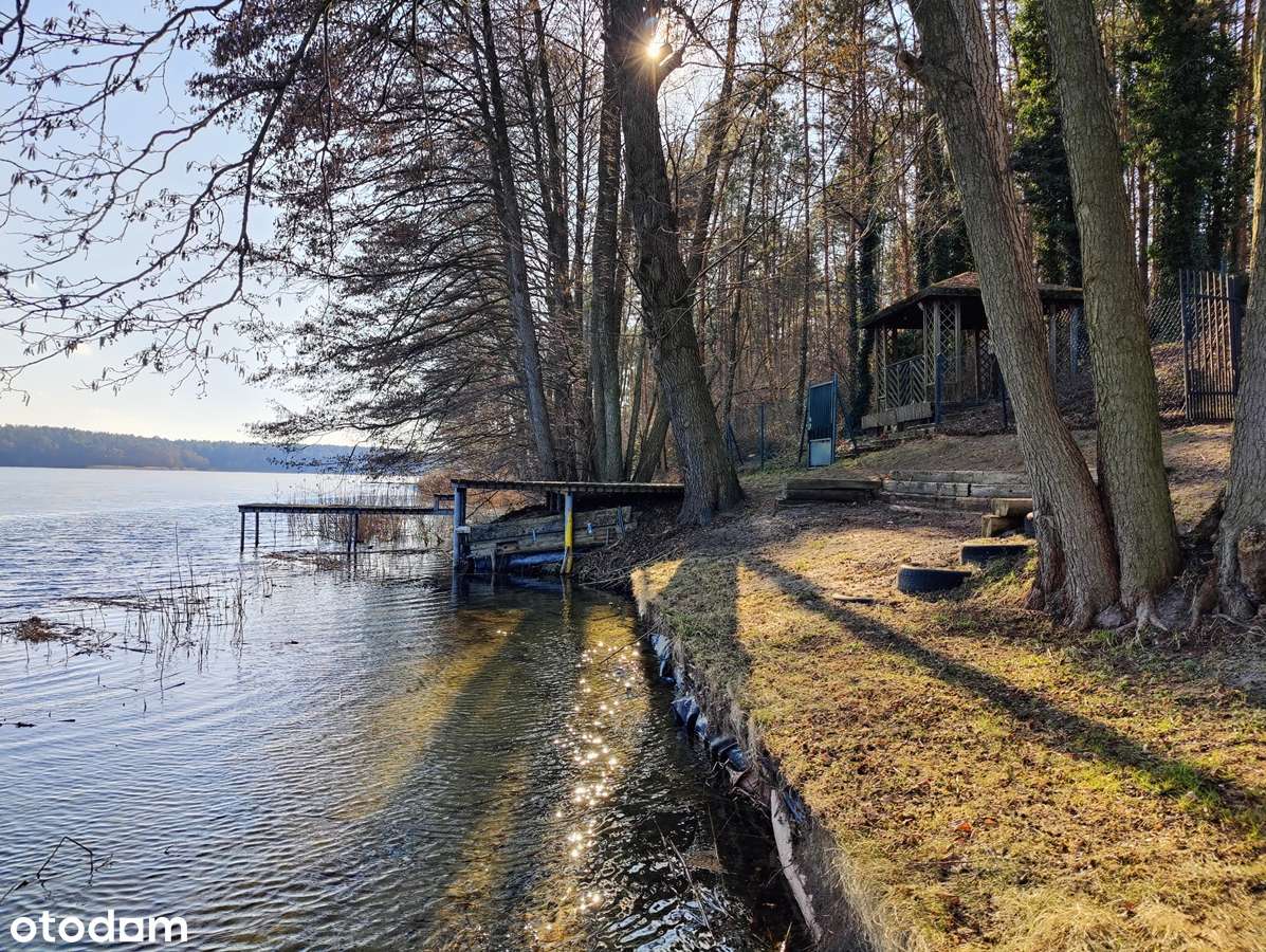 Urokliwa posesja bezpośrednio nad Jeziorem Ślesińskim-2