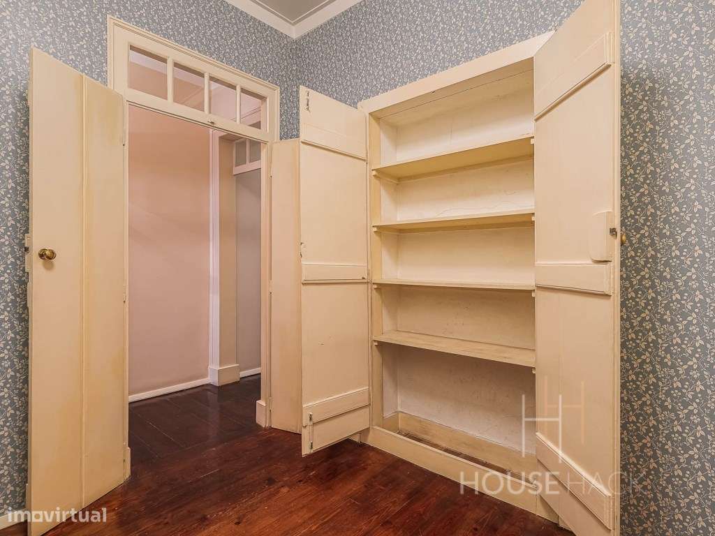 Apartamento T3 com logradouro na Rua de São Bento-14